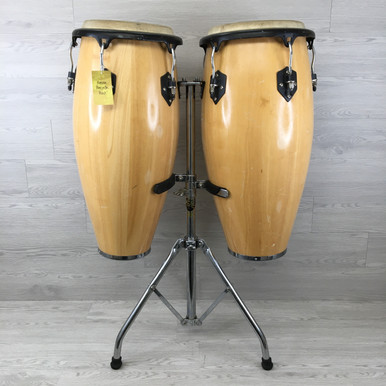Used Toca PLAYERS SERIES CONGAS W/STAND Conga