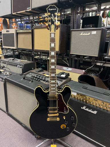 Epiphone BB King Lucille ブラックエレキギター a00690c3-f35a-4aa0-b1b3-