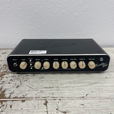 Used Fender RUMBLE 800 W/BAG Bass Amplifier Head