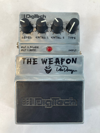 Used Digitech The Weapon Distortion Pedal