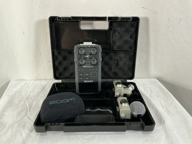 Used Zoom H6 HANDY RECORDER SET Compact Recording Device