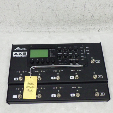 Used Fractal Audio AX8 GUITAR PROCESSOR Floorboard Amp Modeling + FX