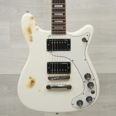 Used Epiphone Wilshire Pro Double Cut Electric Guitar White