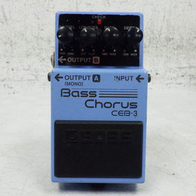 Used Boss CEB-3 BASS CHORUS Chorus Pedal