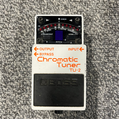 Used BOSS TU-2 CHROMATIC TUNER Guitar Pedal