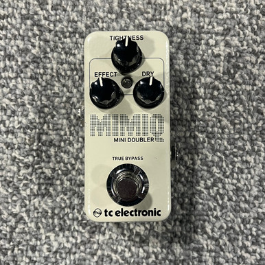 Used TC ELECTRONIQ MIMIQ MINI DOUBLER Guitar Pedal