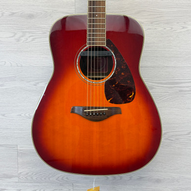 Used Yamaha FG730S RED LABEL W/FISHMAN HUMBUCKER Solid Top