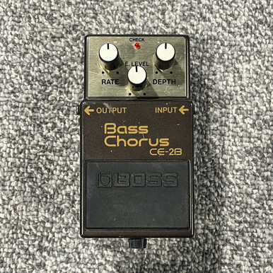 Used BOSS CE-2B BASS CHORUS Bass Pedal