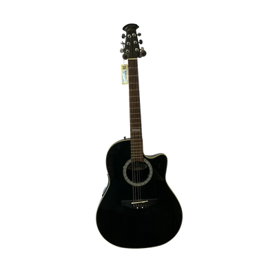 Used Ovation CELEBRITY CC026 Laminate Top Acoustic Guitar Black
