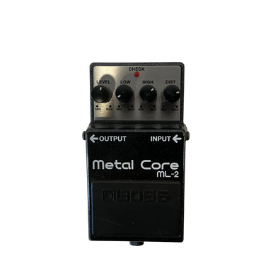 Used Boss ML-2 METAL CORE Distortion Pedal