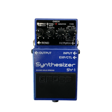 Used Boss SY-1 SYNTHESIZER Synthesizer Pedal