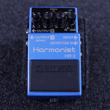 Used Boss HR-2 HARMONIST GUITAR PEDAL Harmonizer Pedal