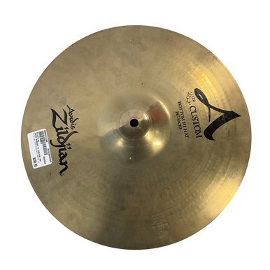Used Zildjian 14IN AVEDIS A CUSTOM HH Hi Hat Cymbals 14