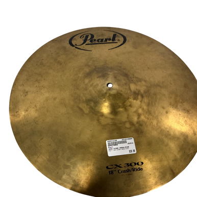 Used Pearl 18IN CX300 CRASH/RIDE Crash Cymbal 18