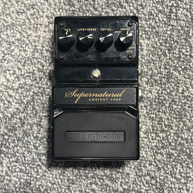 Used DIGITECH SUPERNATURAL AMBIENT VERB Guitar Reverb Pedal