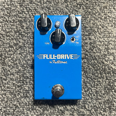 Used FULLTONE FULL-DRIVE FD1 Guitar Overdrive Pedal