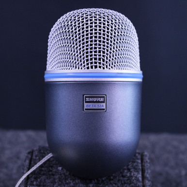 Used Shure BETA 52A KICK DRUM MIC Dynamic Microphone