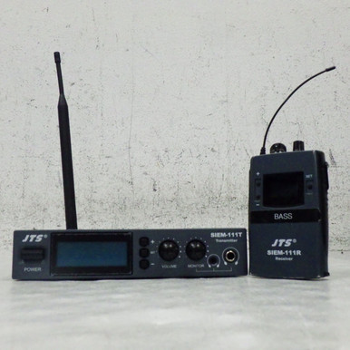 Used JTS SIEM-111 IEM SYSTEM Wireless Microphone