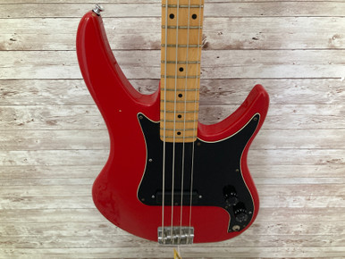 Used Peavey PATRIOT Bass Guitar Red 4-String