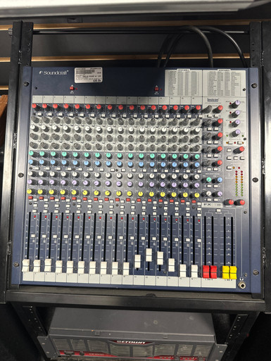 Used Soundcraft FX16II ANALOG MIXER W/ LEXICON FX Mixing Console