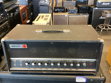 Used Univox 1001 1968 Vintage Tube Guitar Head