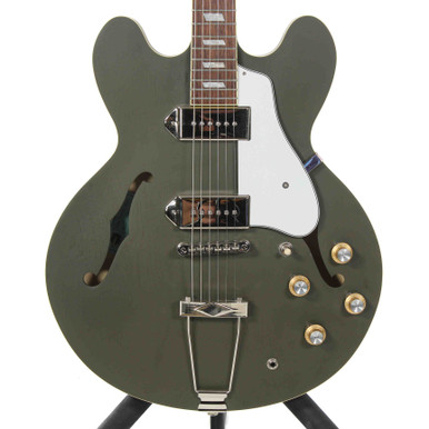 Used Epiphone CASINO WORN Semi-Hollow Electric Guitar Worn Olive