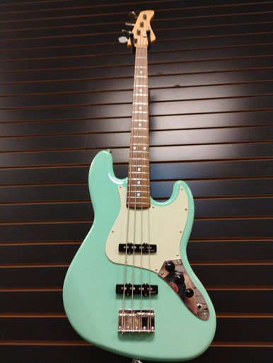 Used Fernandes FERNANDES JAZZ TYPE Bass Guitar Blue 4-String