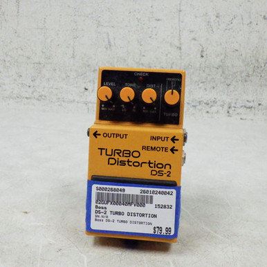 Used Boss DS-2 TURBO DISTORTION Distortion Pedal