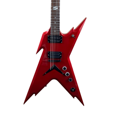 Used Dean DIME RAZORBACK Electric Guitar Red 6-String
