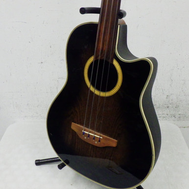 Used Applause AE-40 Acoustic Bass Guitar Black 4-String