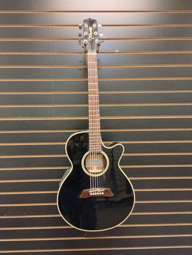 Used Takamine EG561C Acoustic Guitar Black