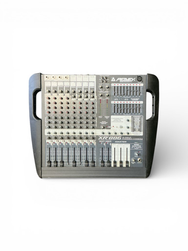 Used Peavey XR886 POWERED MIXER Powered Mixer