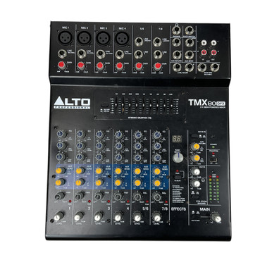 Used Alto TMX 80 DFX Powered Mixer