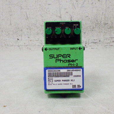 Used Boss PH-2 SUPER PHASER MIJ Phaser Pedal