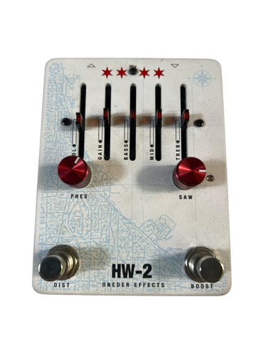 Used ONEDER HW-2 DISTORTION Distortion Pedal