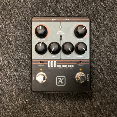 Used Keeley DDR DRIVE DELAY REVERB Delay Pedal
