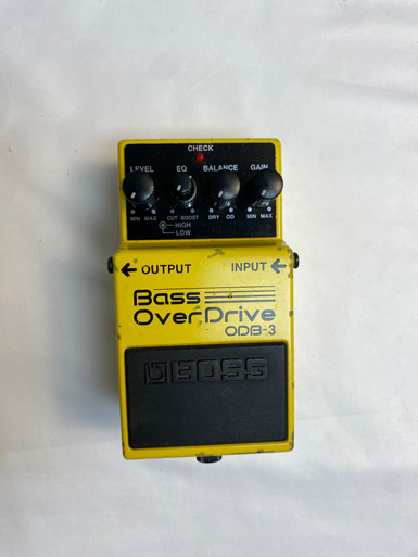 Used Boss ODB-3 BASS OVERDRIVE Overdrive Pedal