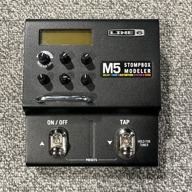 Used LINE 6 M5 STOMPBOX MODELER Guitar Pedal