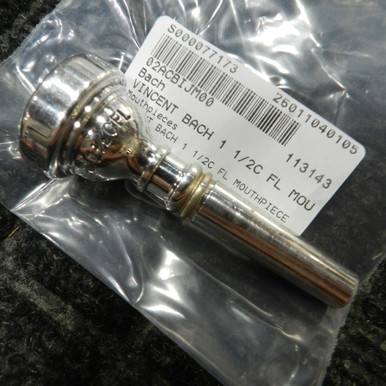 Used Bach VINCENT BACH 1 1/2C FL MOUTHPIECE Band Instrument Mouthpiece