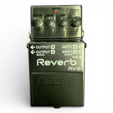 Used Boss REVERB RV-6 Reverb Pedal