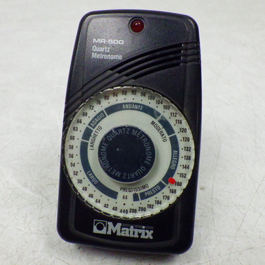 Used Matrix MATRIX MR-500 METRONOME Instrument Tuner or Metronome