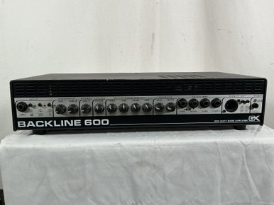 Used Gallien Krueger BACKLINE 600 Rackmount Bass Amplifier Head