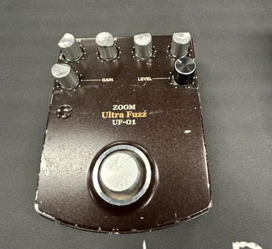 Used Zoom ULTRA FUZZ UF-01 Vintage Guitar Effects Pedal