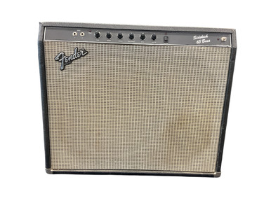 Used Fender SIDEKICK 65 1 x 15 Bass Combo Amplifier 1 x 15