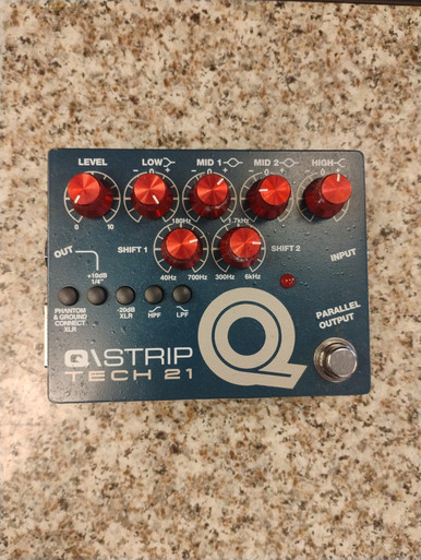 Used Tech 21 Q\STRIP EQ Pedal
