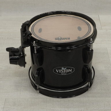Used Pearl 8x7 Vision Birch Rack Tom Black