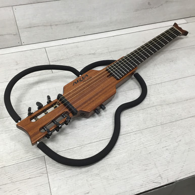 Used Aria SINSONIDO SILIENT CLASSICAL GUITAR Solid Top Acoustic