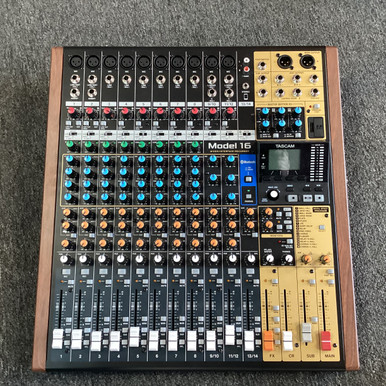 Used Tascam MODEL 16 Mixing Console