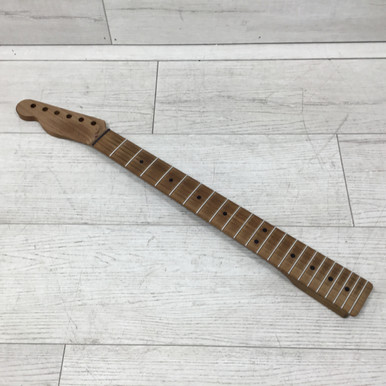 Used Warmoth 10-16 ROASTED LEFT TELE NECK Guitar Accessory