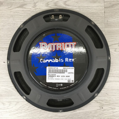 Used Eminence CANNABIS REX 12IN 8OHM 1 x 12 Guitar Speaker Cabinet